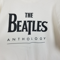 Vintage The Beatles Anthology Graphic Sweatshirt Mens XL Fruit of the Loom White