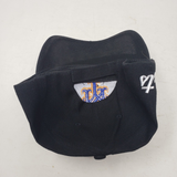 Vintage New York Mets NY Strapback Hat Cap Mens OS Rare Colorway 90s Black Blue