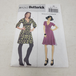 Vintage Butterick B5242 Sewing Pattern Maggy London Empire Waist Dress 10-12-14