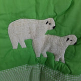 Shellie Bean Originals Barnyard Cowboy Farm Animals Baby Quilt Wall Art Tapestry