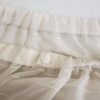 Vintage Malco Modes Western Square Dance Petticoat Crinoline XL USA Full White