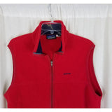 Vintage Patagonia Synchilla Fleece Vest Full Zip Up Mens M USA Gilet Waistcoat