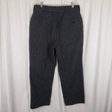 Vintage LL Bean Wool Tweed Maine Guide Pants Mens 34x30 USA Suspender Ready Gray