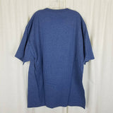 The Beatles 2012 Apple Corps TShirt Mens size XL Spellout Logo Blue 50/50