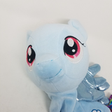 NWT BUILD A BEAR MLP My Little Pony unstuffed Rainbow Dash Plush Horse Pegasus