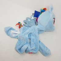 NWT BUILD A BEAR MLP My Little Pony unstuffed Rainbow Dash Plush Horse Pegasus