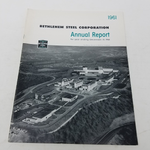 1961 Bethlehem Steel Corporation Annual Report Shareholders Financials