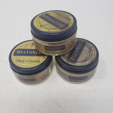 Lot 3 NEUTRAL Color Boot Shoe Cream Polish 001 #1 Leather Conditioner MELTONIAN