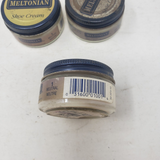 Lot 3 NEUTRAL Color Boot Shoe Cream Polish 001 #1 Leather Conditioner MELTONIAN