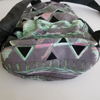 Mossimo Southwestern Aztec Tribal Print Backpack Rucksack Cinch Bag Womens OS