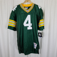 Vtg Brett Favre Sewn Green Bay Packers Starter Pro Line Authentic Jersey Mens 48