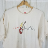 The Beatles Come Together Double Sided TShirt Mens XL Hanes Guitar Logo Cotton