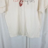 The Beatles Come Together Double Sided TShirt Mens XL Hanes Guitar Logo Cotton