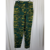 Vintage Pro Line Green Bay Packers Barbed Wire Abstract Lounge Pants Mens L USA