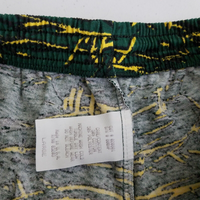 Vintage Pro Line Green Bay Packers Barbed Wire Abstract Lounge Pants Mens L USA