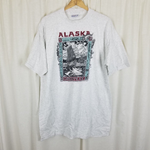 Vintage Alaska Greenpeace Rainbow Warriors TShirt Mens XL 90s Save the Whales