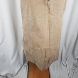 Robert Louis Long Maxi Boho Suede Skirt with Grommets Womens S Hippie Leather