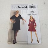 Vintage Butterick B5279 Sewing Pattern Suzi Chin Maggy Boutique Dress 18-20-22