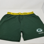 Vintage Green Bay Packers Bottom Drawers Boxers Lounge Shorts Pjs Cotton Mens L